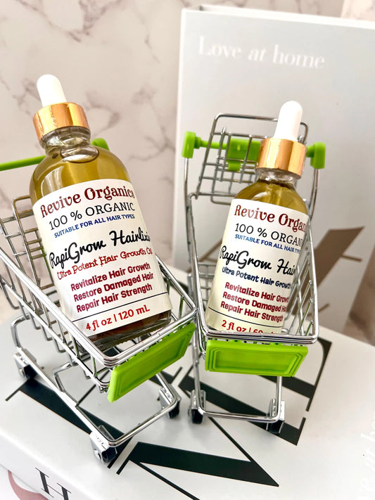 Organic Ayurvedic Hair Growth Oil (Rapi Grow Hair Elixir)